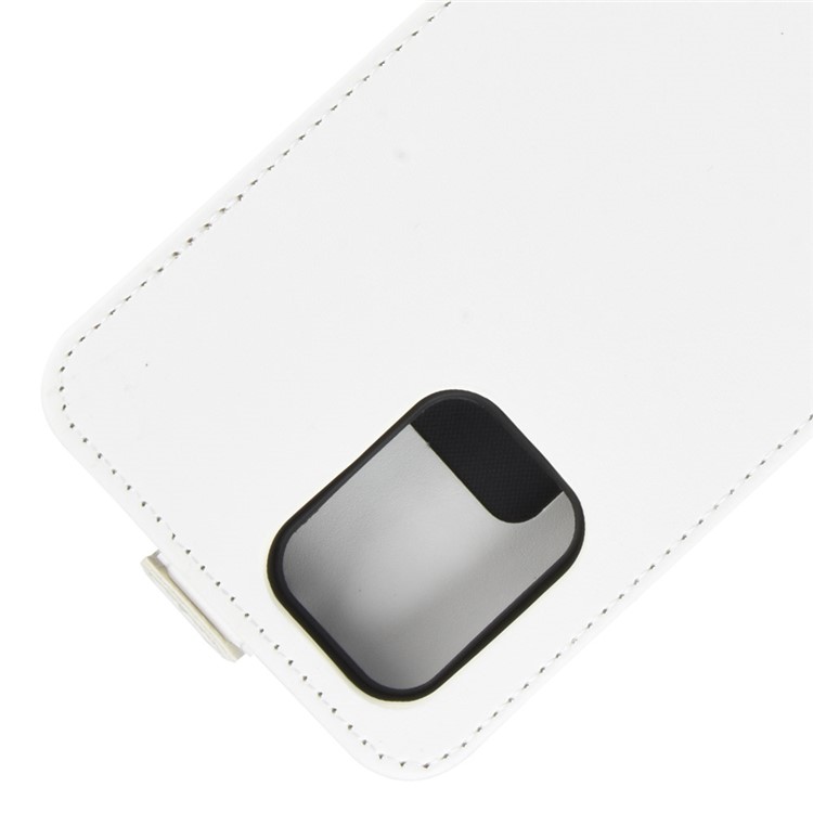 Crazy Horse Skin Vertical Flip Leather Covering for Samsung Galaxy A91/S10 Lite/M80s - White-3