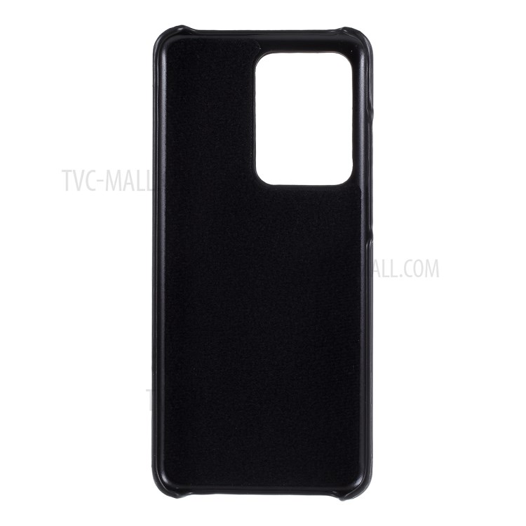 Couleur Fluorescente Induction Thermique Changeant Téléphone Arrière PC Cas Pour Samsung Galaxy S20 Ultra / S11, Plus - Noir / Bleu-4