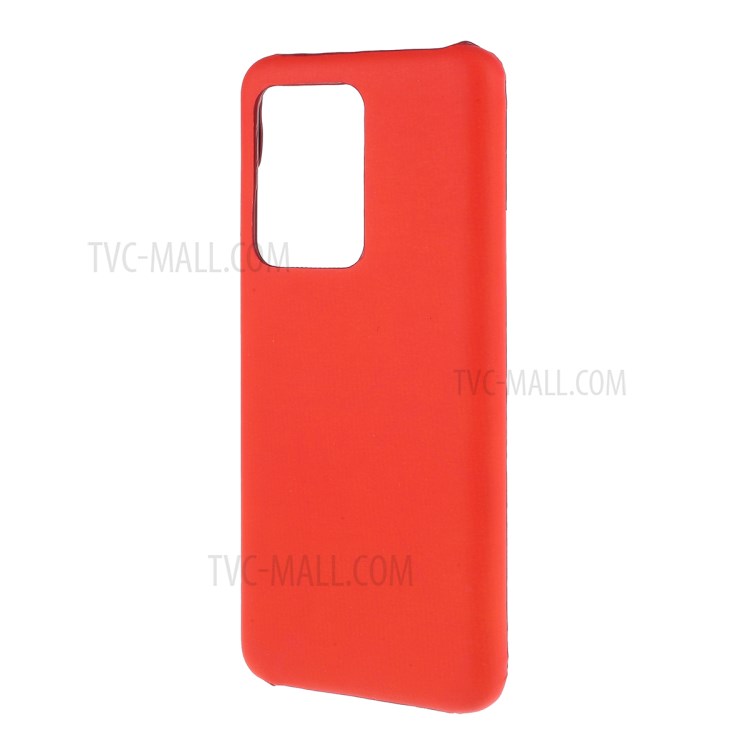 Thermal Induction Fluorescent Color Changing PC Back Phone Case for Samsung Galaxy S20 Ultra - Red/Orange-4