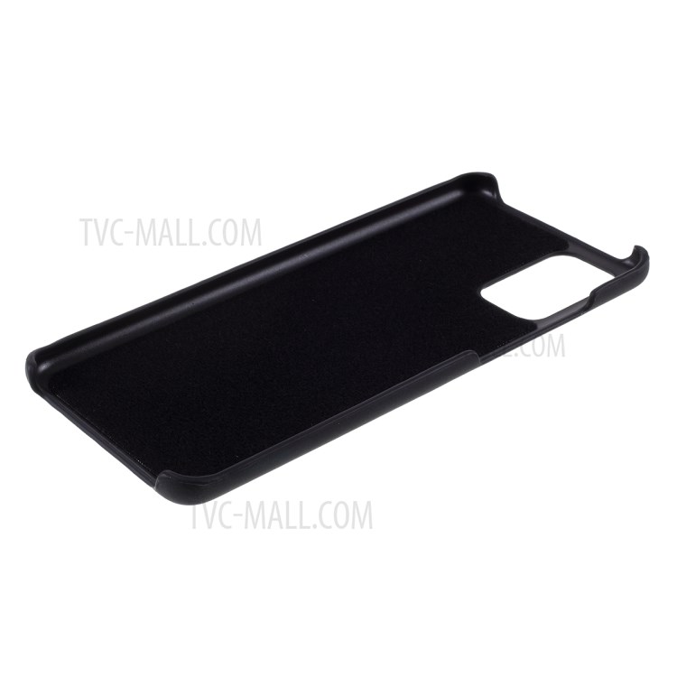 Thermal Induction Fluorescent Color Changing PC Back Phone Case for Samsung Galaxy S20 Plus - Black / Blue-3