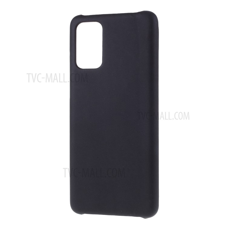 Thermal Induction Fluorescent Color Changing PC Back Phone Case for Samsung Galaxy S20 Plus - Black / Blue-5
