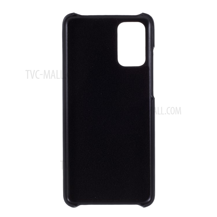 Thermal Induction Fluorescent Color Changing PC Back Phone Case for Samsung Galaxy S20 Plus - Black / Blue-6