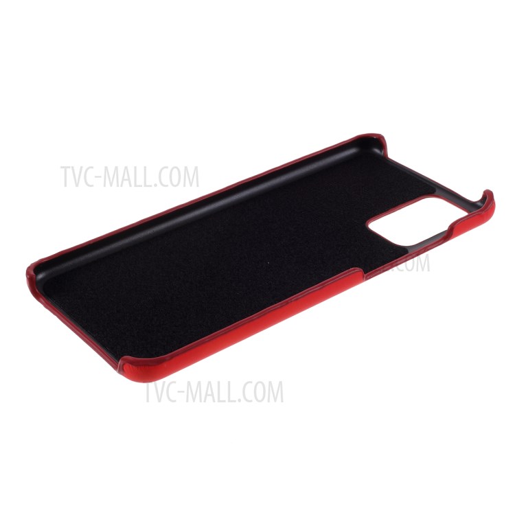 Thermal Induction Fluorescent Color Changing PC Back Phone Case for Samsung Galaxy S20 Plus - Red-2