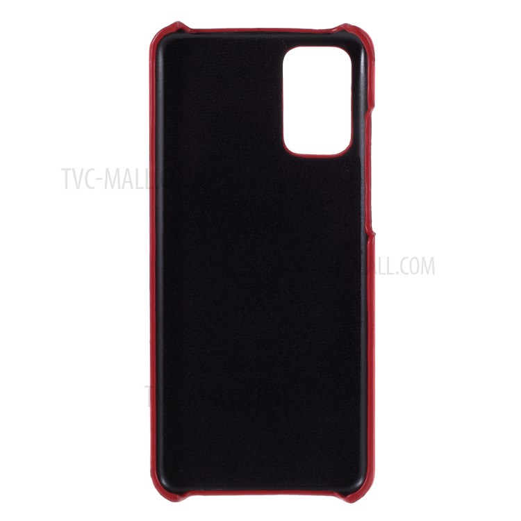 Thermal Induction Fluorescent Color Changing PC Back Phone Case for Samsung Galaxy S20 Plus - Red-5