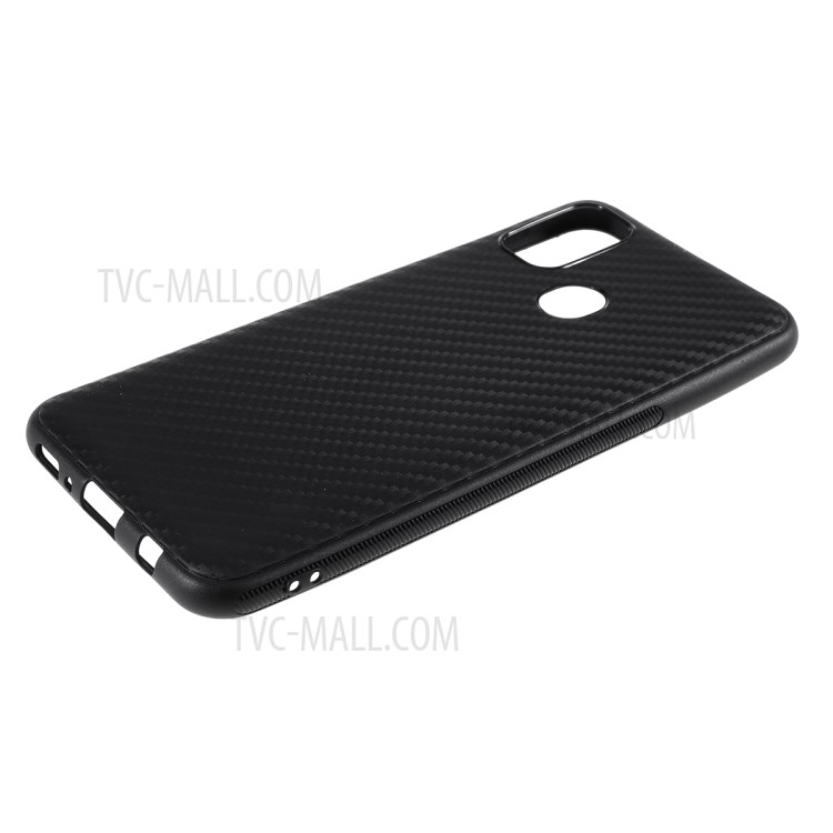 Carbon Fiber Texture TPU Mobile Phone Casing for Samsung Galaxy M30s-5