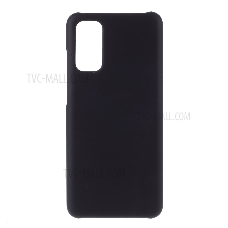 Thermal Induction Fluorescent Color Changing PC Back Phone Case for Samsung Galaxy S20 - Black/Blue-2
