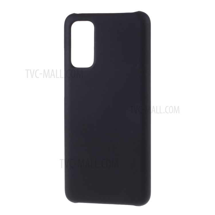 Thermal Induction Fluorescent Color Changing PC Back Phone Case for Samsung Galaxy S20 - Black/Blue-3