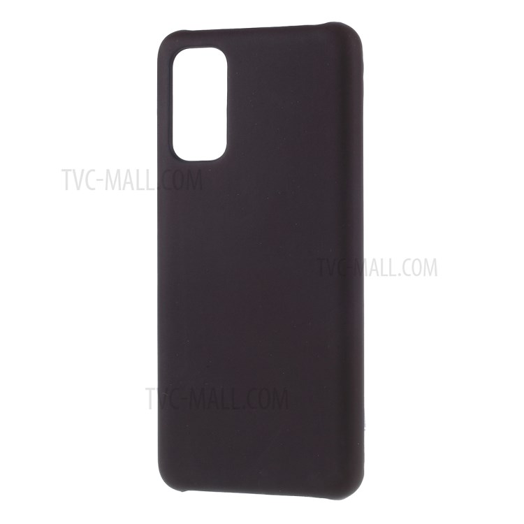 Thermal Induction Fluorescent Color Changing PC Back Phone Case for Samsung Galaxy S20 - Black/Green-2