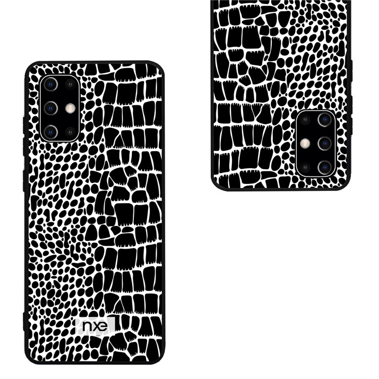 NXE Crocodile Texture PC + TPU + PU Leather Phone Cover for Samsung Galaxy S20 Plus - Black-3