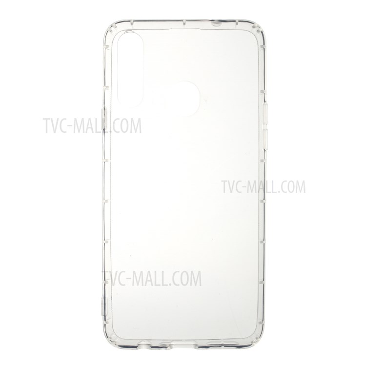 For Samsung Galaxy A20s 1.0mm Thickness Clear TPU Back Mobile Phone Casing-5