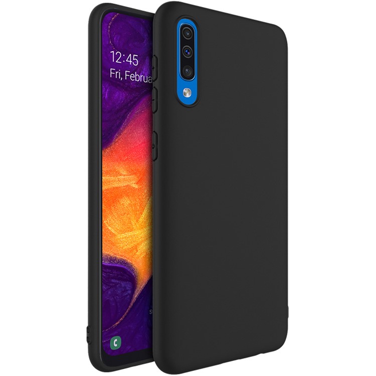 IMAK UC-1 Series Frosting TPU Case for Samsung Galaxy A50/A50s/A30s - Black-1