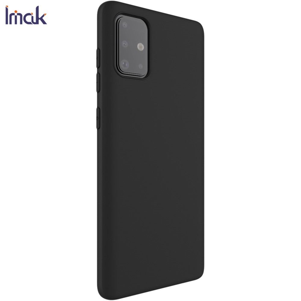 IMAK UC-1 Series Frosting TPU Covering for Samsung Galaxy A71 - Black-3