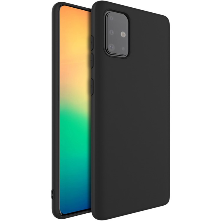 IMAK Uc-1-serie Frosting Tpu-telefonschale Für Samsung Galaxy A51 - Schwarz