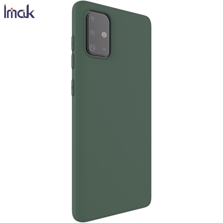 IMAK UC-1 Series Frosting TPU Phone Shell for Samsung Galaxy A51 - Green-3