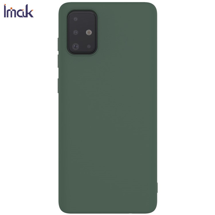 IMAK UC-1 Series Frosting TPU Phone Shell for Samsung Galaxy A51 - Green-5