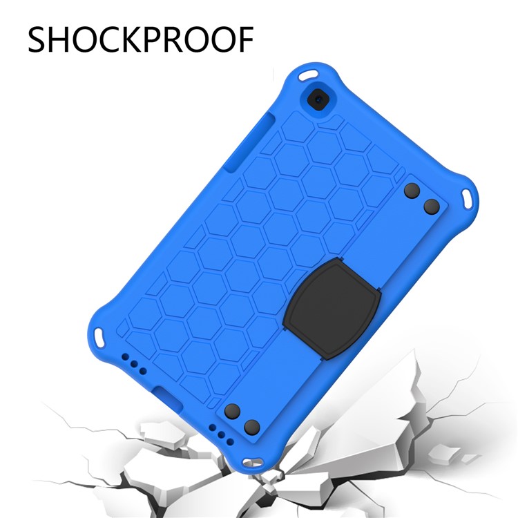 Honeycomb Texture EVA Tablet Combo Shell for Samsung Galaxy Tab A 8.0 Wi-Fi (2019) SM-T290 T295 - Blue/Black-2