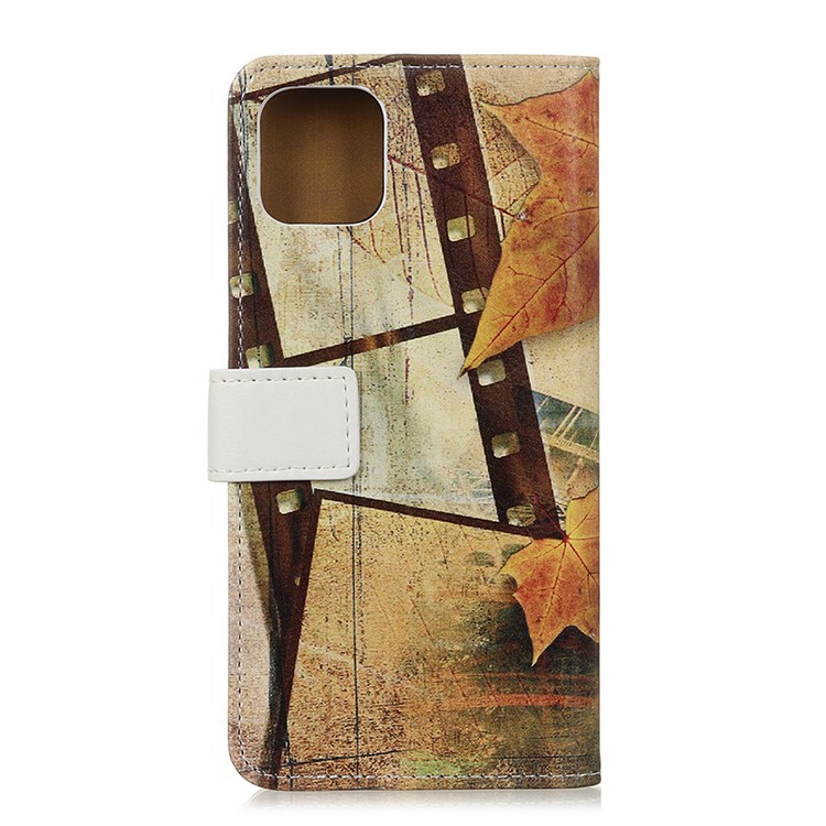 Pattern Printing PU Leather Wallet Stand Phone Cover for Samsung Galaxy A91/S10 Lite - Eiffel Tower-2