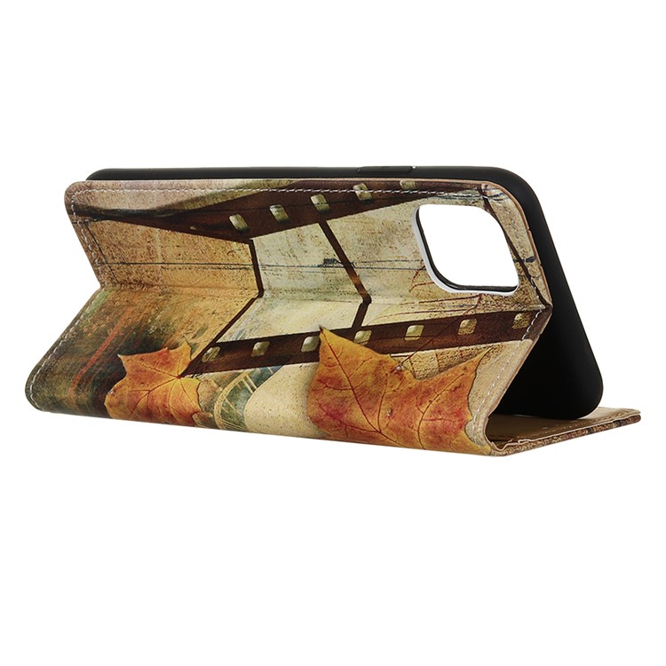 Pattern Printing PU Leather Wallet Stand Phone Cover for Samsung Galaxy A91/S10 Lite - Eiffel Tower-3