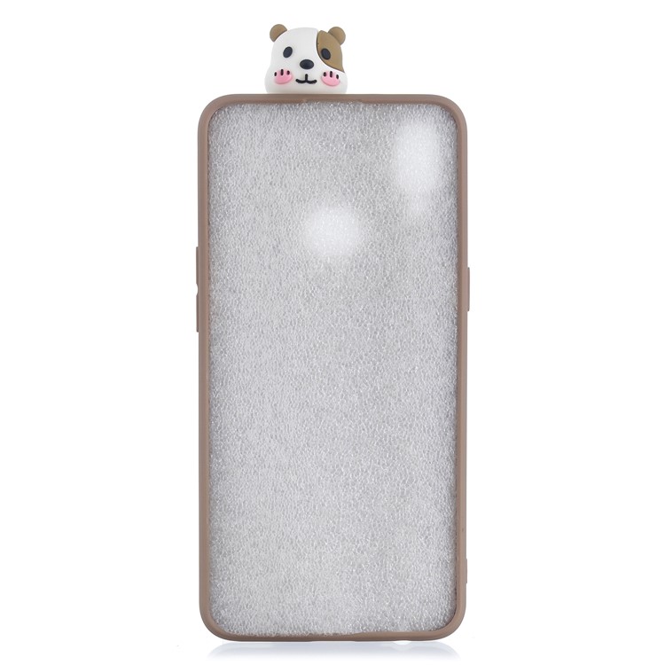 Foldable 3D Animal Doll Kickstand Pattern Printing TPU Shell for Samsung Galaxy A10s - Squirrels-3