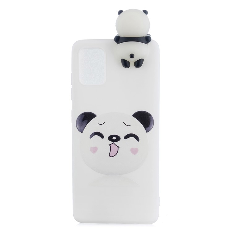 3D Animal Doll Decor Printing TPU Shell for Samsung Galaxy A51 - Panda-2