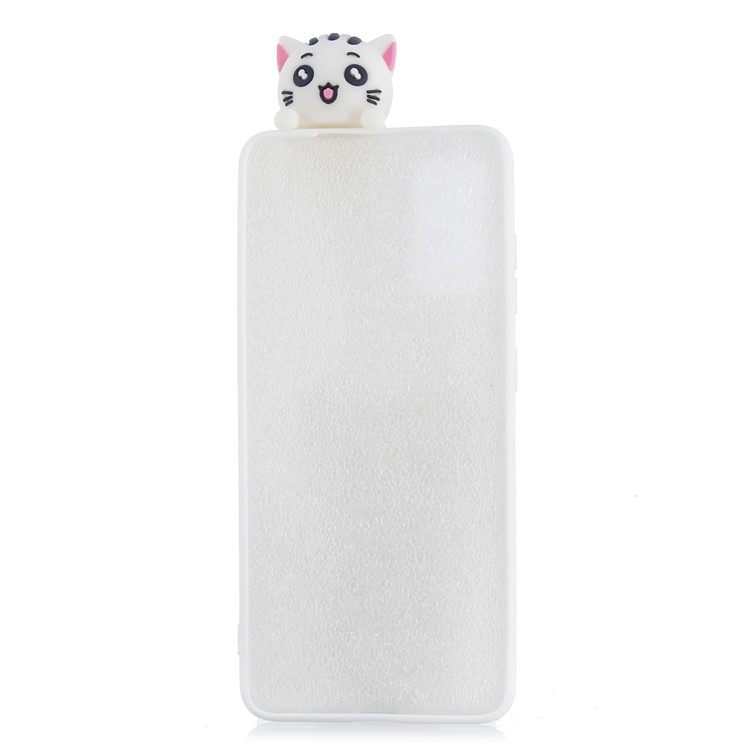 3D Animal Doll Decor Printing TPU Shell for Samsung Galaxy A51 - Tiger-3