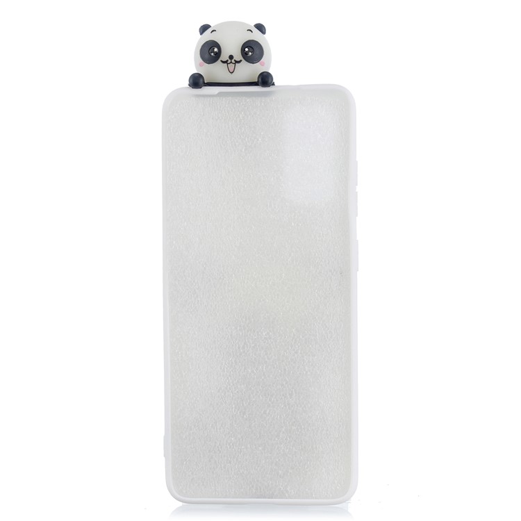 3D Doll Decor Patterned TPU Cell Phone Case for Samsung Galaxy A71 - Panda-4