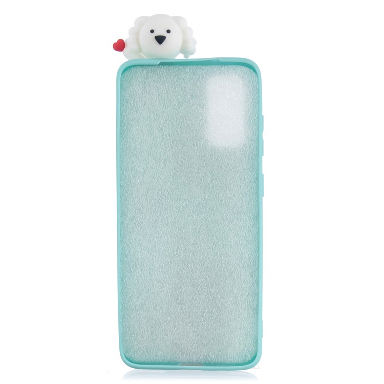 3D Doll Decor Patterned TPU Cell Phone Case for Samsung Galaxy A71 - Cloud-3