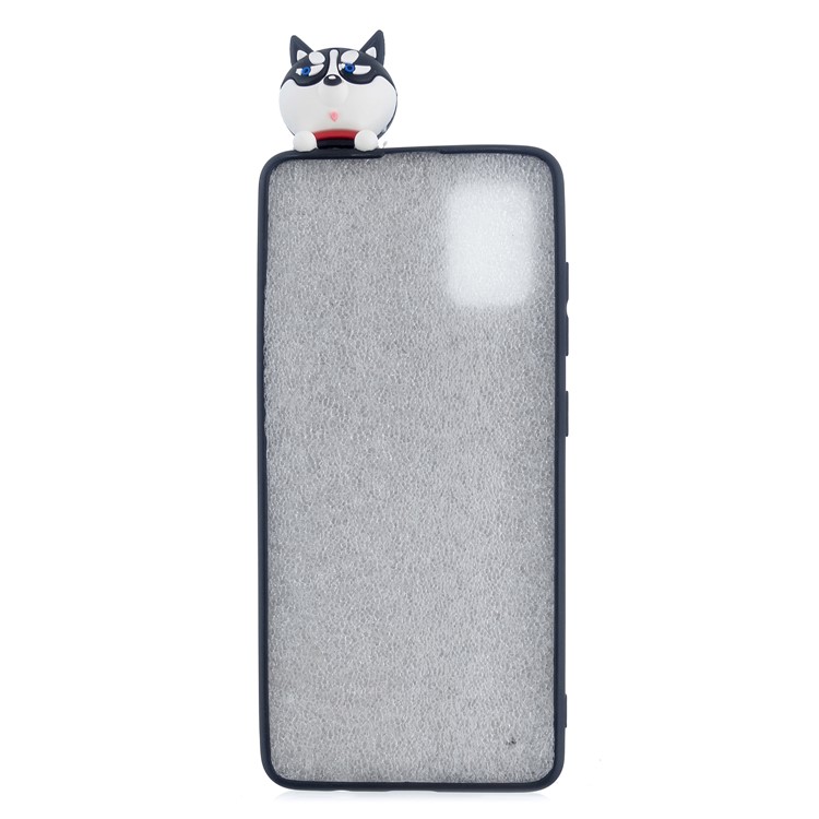 3D Doll Decor Soft TPU Phone Cover for Samsung Galaxy S20 Plus/S20 Plus 5G - Dog-3