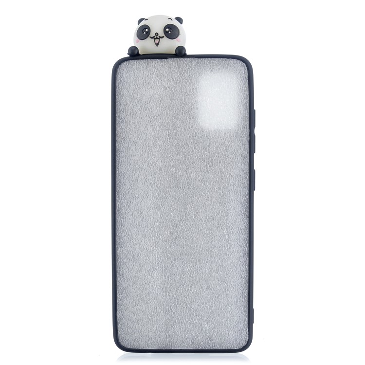 Estuche de Teléfono Celular TPU de Impresión Estampada en 3D Para Samsung Galaxy A51 - Sonrisa Panda