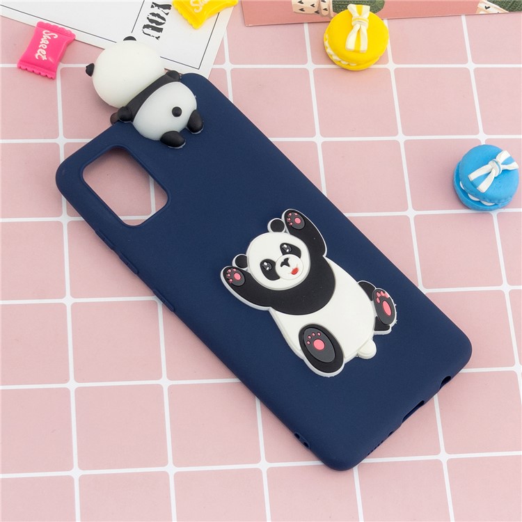 3D Patterned Printing TPU Cell Phone Case for Samsung Galaxy A51 - Happy Panda-6