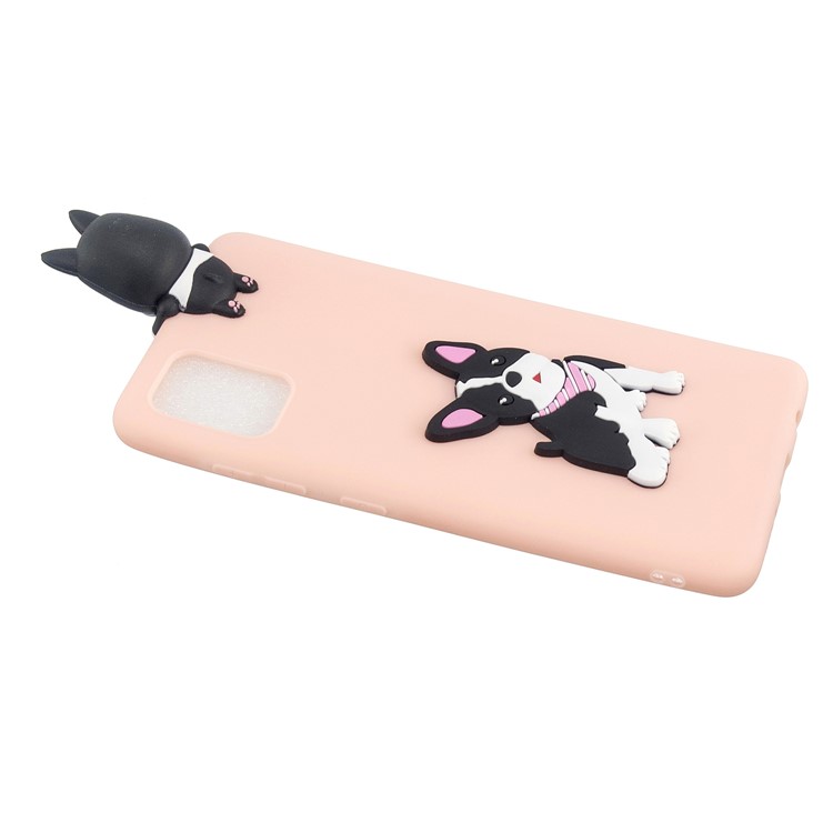 3D Cute Doll Pattern Printing TPU Phone Case for Samsung Galaxy S20 Plus - Dog-4