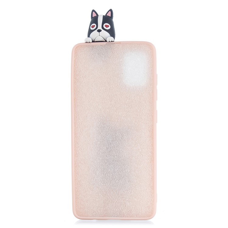 3D Doll Decor Soft TPU Phone Cover for Samsung Galaxy S20 - Dog-3