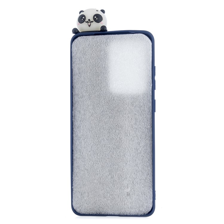 3D Doll Decor Soft TPU Phone Cover for Samsung Galaxy S20 Ultra - Big Panda-3