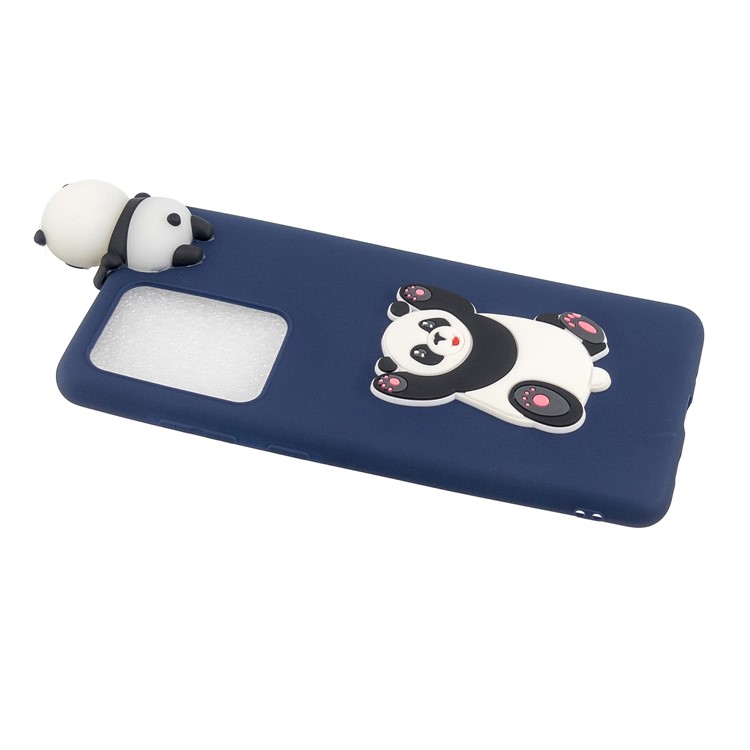 3D Doll Decor Soft TPU Phone Cover for Samsung Galaxy S20 Ultra - Big Panda-4