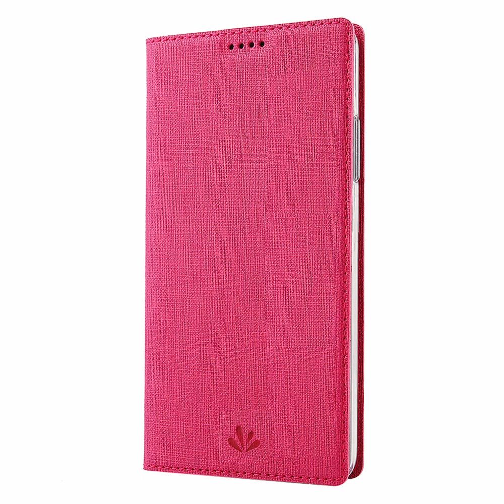 VILI DMX Cross Signe Stand Coire de Cartre de Cardre Pour Samsung Galaxy A71 - Rose-3