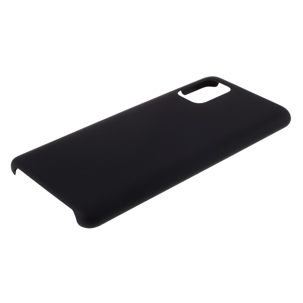 Case de PC Dura de Goma Para Samsung Galaxy A51 - Negro