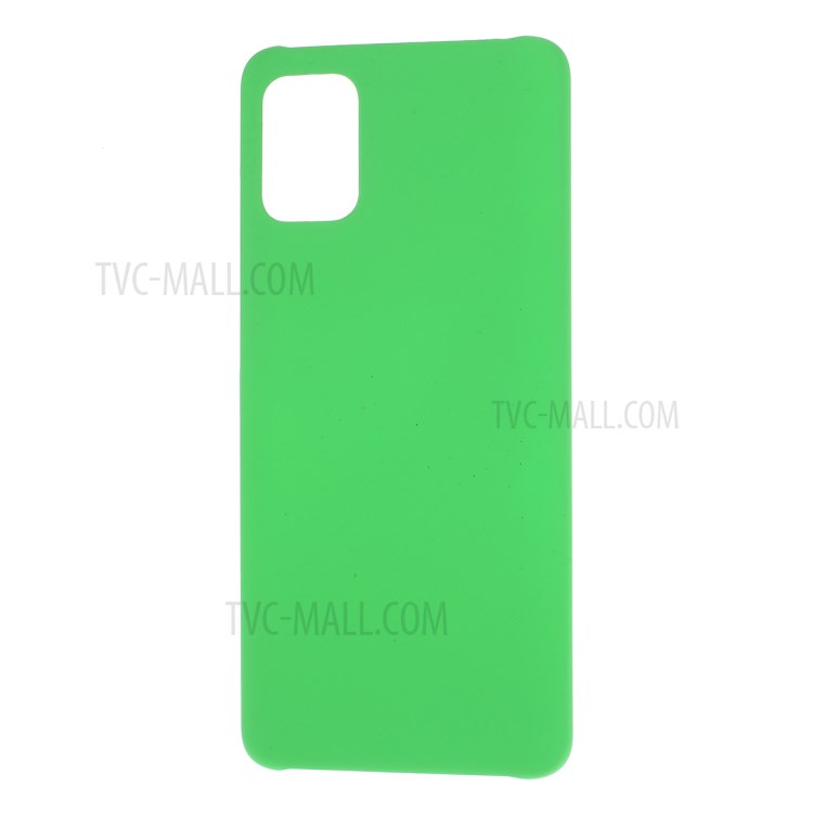 Rubberized Hard PC Case for Samsung Galaxy A51 - Green-2