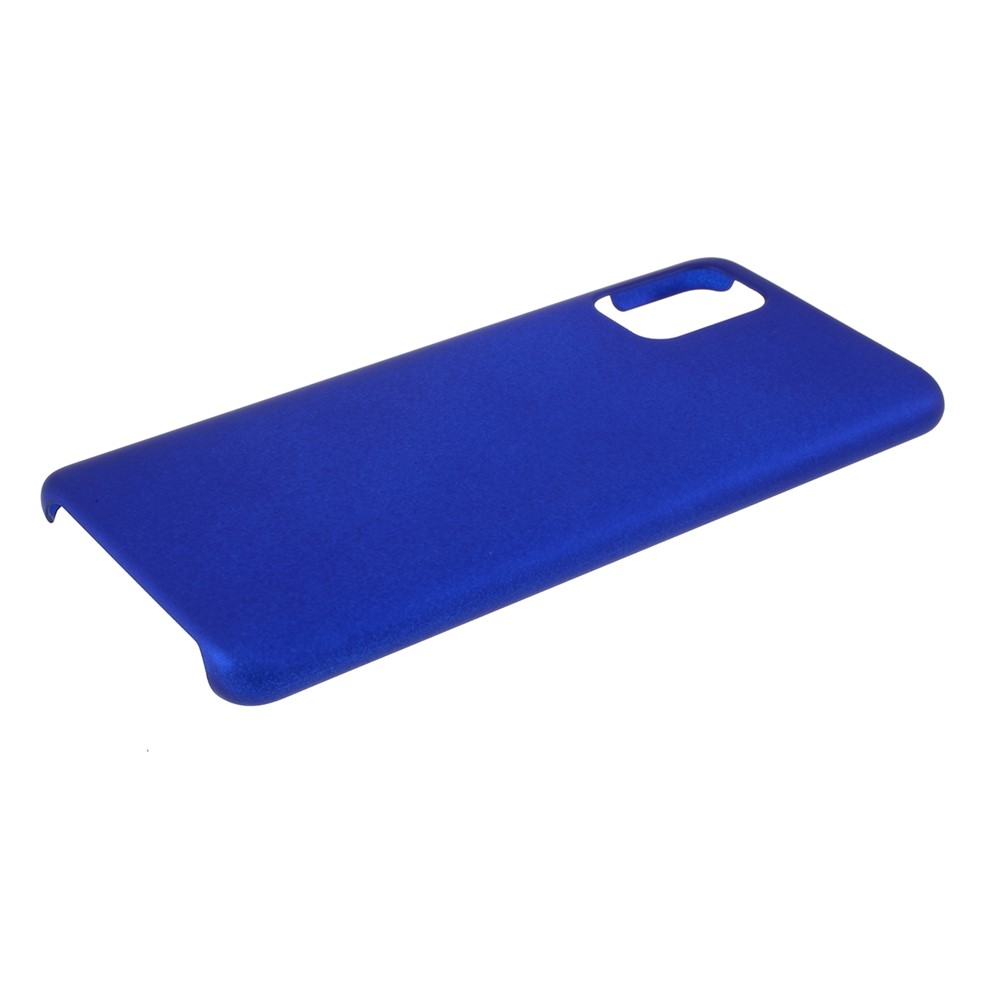 Rubberized Hard PC Case for Samsung Galaxy A51 - Dark Blue-4