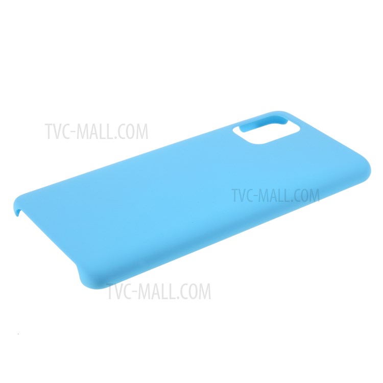 Rubberized Hard PC Case for Samsung Galaxy A51 - Baby Blue-4