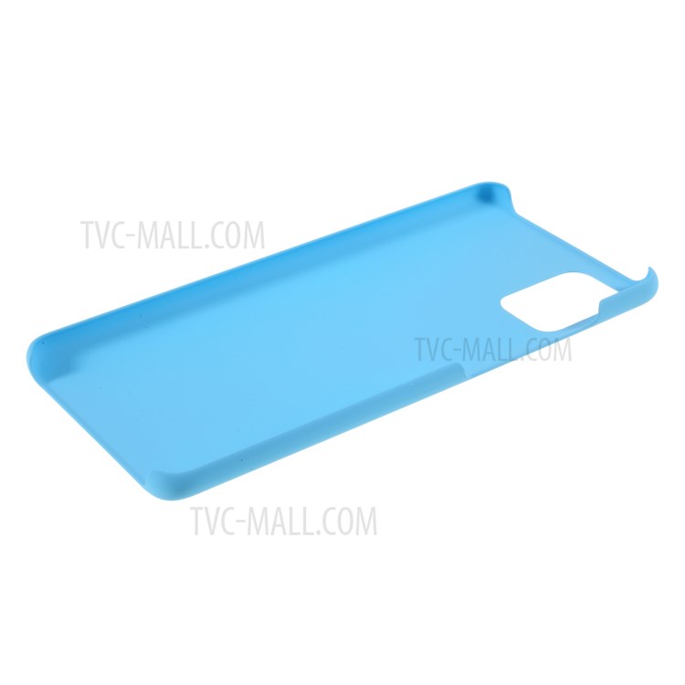 Rubberized Hard PC Case for Samsung Galaxy A51 - Baby Blue-5