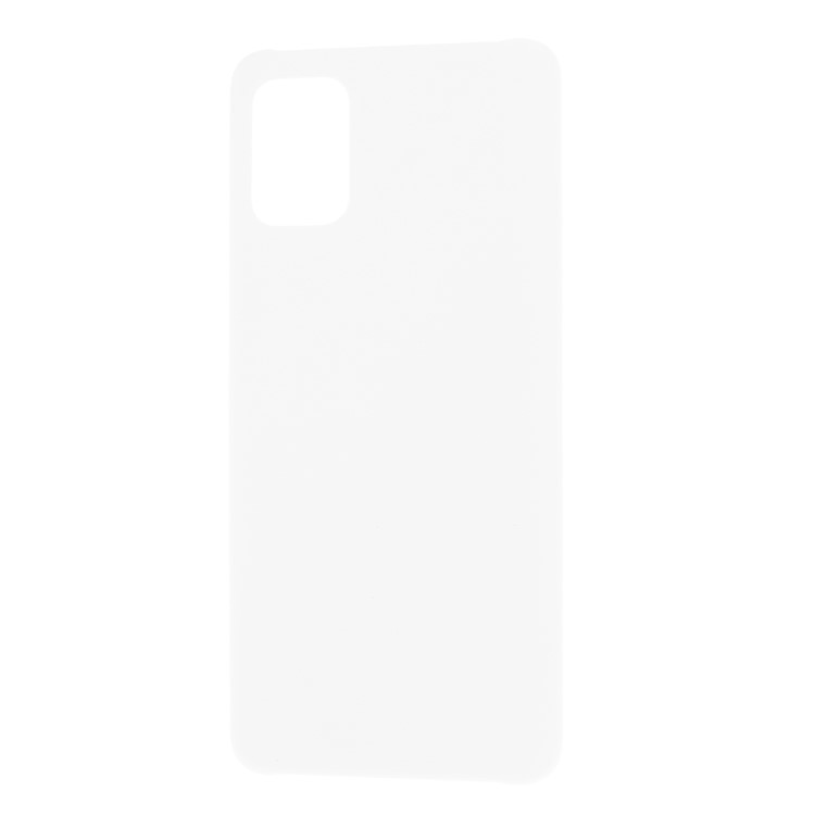 Rubberized Hard PC Case for Samsung Galaxy A51 - White-2