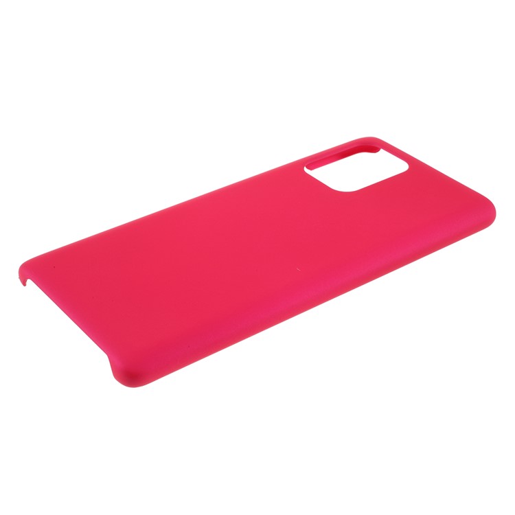 Étui de Téléphone Mobile en Plastique Caoutchouté Pour Samsung Galaxy A81 / Note 10 Lite - Rose-4