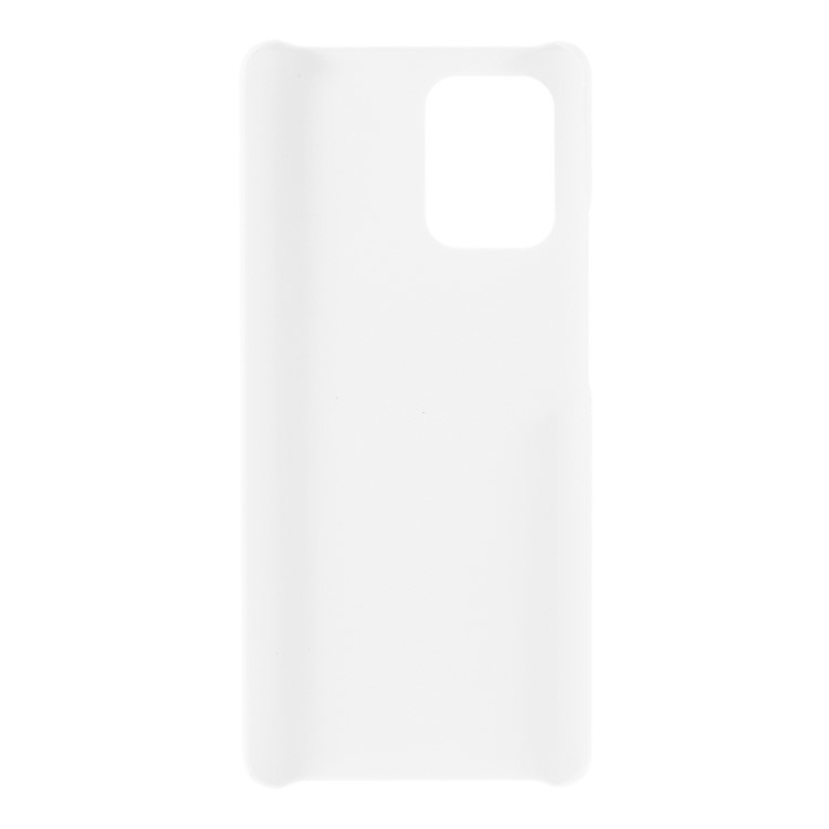 Rubberized Plastic Mobile Phone Case for Samsung Galaxy A81 / Note 10 Lite - White-3