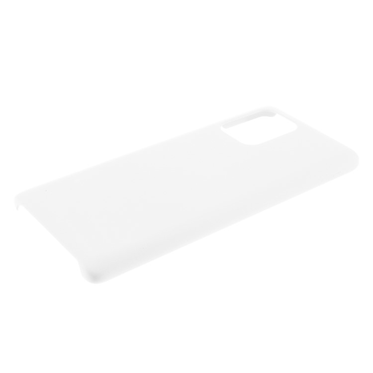 Rubberized Plastic Mobile Phone Case for Samsung Galaxy A81 / Note 10 Lite - White-4