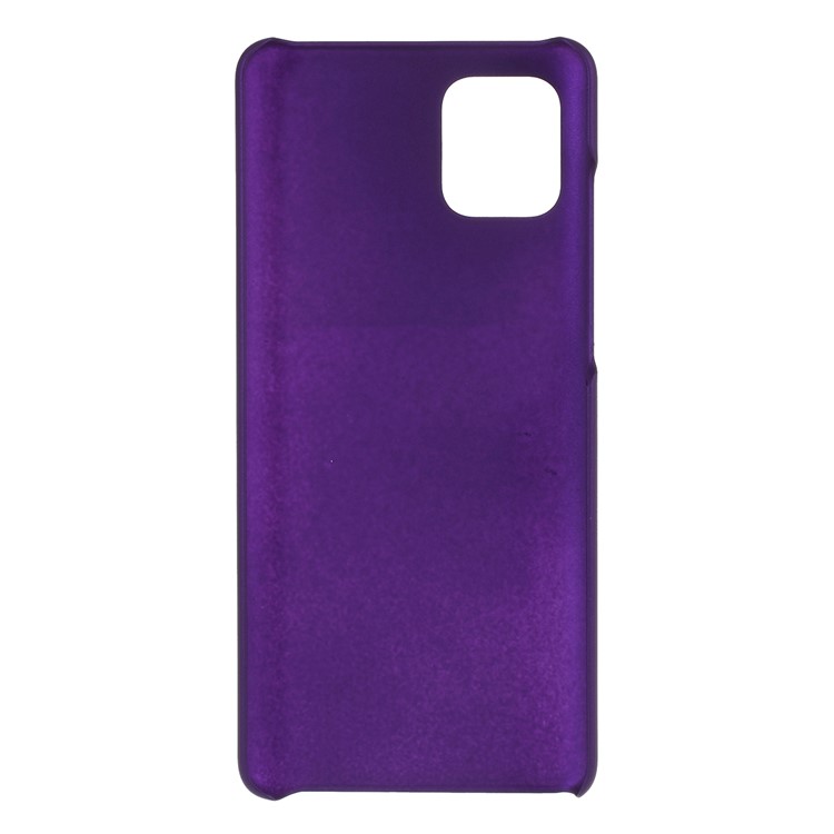 Rubberized Hard PC Case for Samsung Galaxy A71 - Purple-3