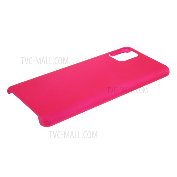 Rubberized Hard PC Case for Samsung Galaxy A71 - Rose-4