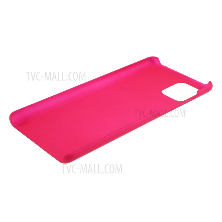 Rubberized Hard PC Case for Samsung Galaxy A71 - Rose-5