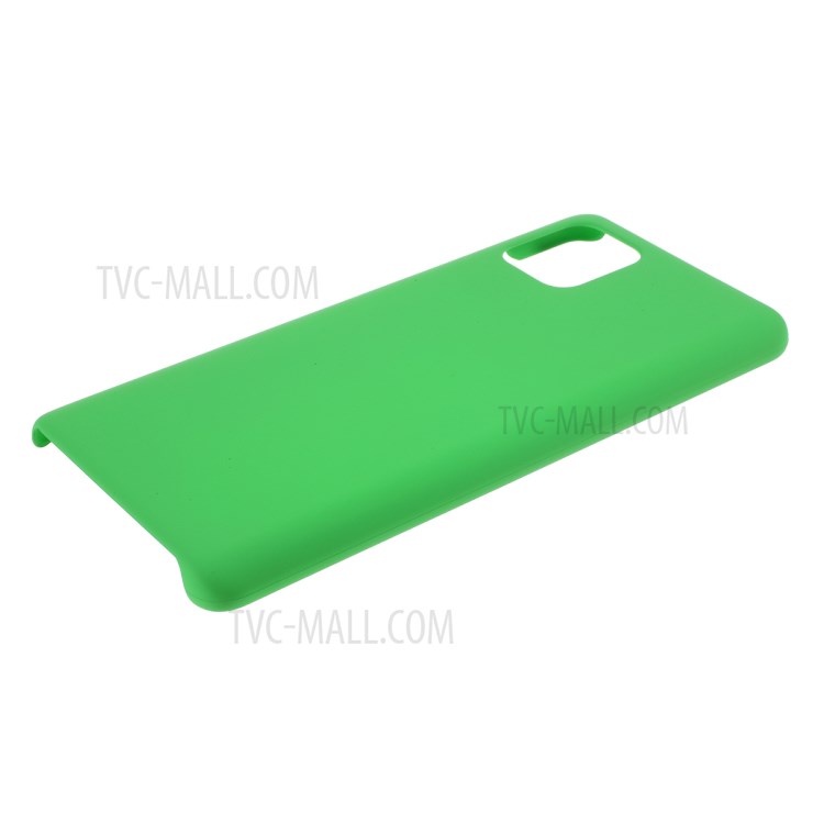 Rubberized Hard PC Case for Samsung Galaxy A71 - Green-4