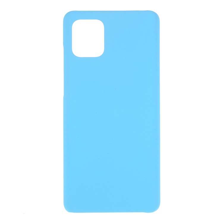 Rubberized Hard PC Case for Samsung Galaxy A71 - Baby Blue-1