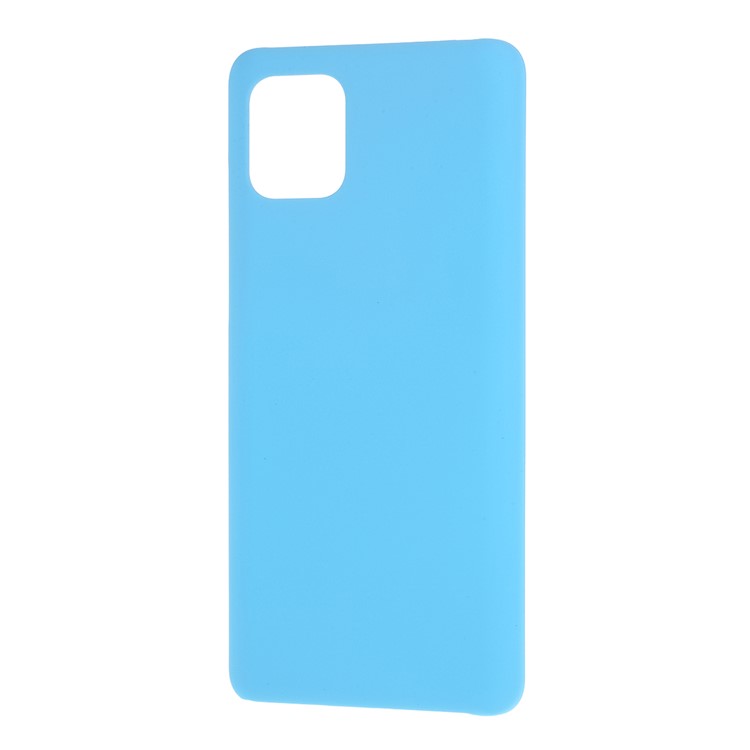 Rubberized Hard PC Case for Samsung Galaxy A71 - Baby Blue-2